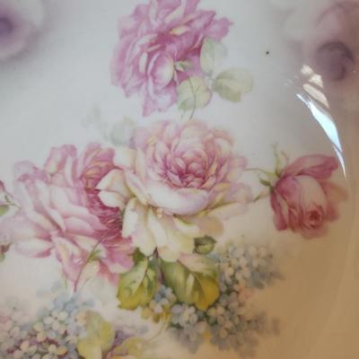 Vintage Rose themed bowl