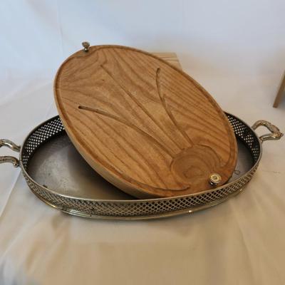 Rochester carving board and tray