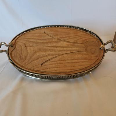 Rochester carving board and tray