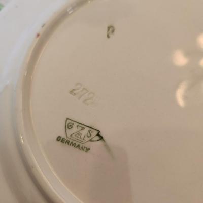 Minty Vintage Germany plates and bowl