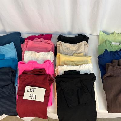 Lot C 411 Large Lot of Women’s Turtlenecks J.Crew