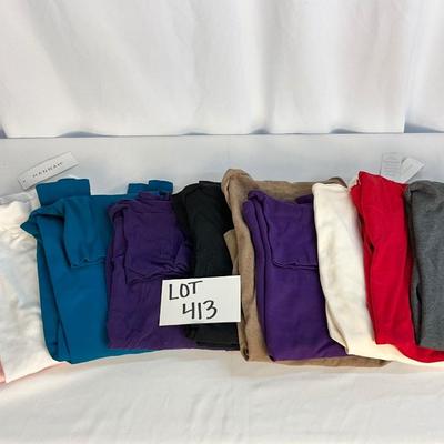 Lot C 413 Women’s Turtlenecks Lot (Medium)