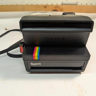 Vintage Polaroid Spirit 600 Land Camera with Strap