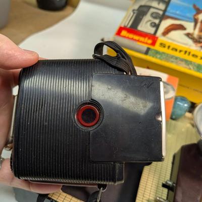 Vintage Brownie Starflex Camera Outfit Flash 25L