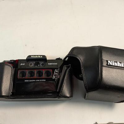 Nishika N8000 35mm Quadrascopic Stereo 3D Lenticular Camera