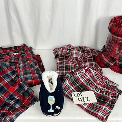 Lot B 422 Plaid Pajama Lot (XXL)