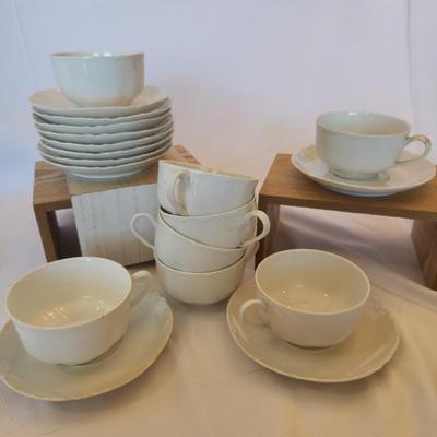 Haviland Cups and Saucers