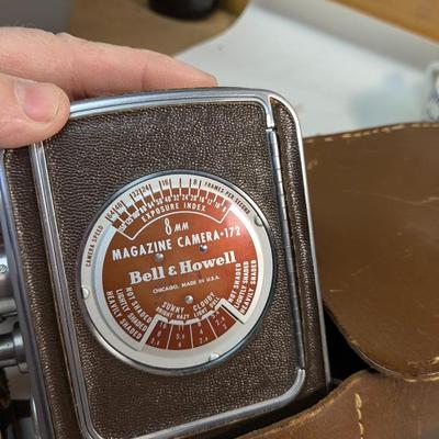 Vintage Bell & Howell 8 mm Magazine Movie Camera - 172