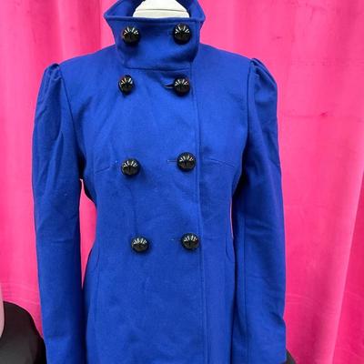 Lot M 433 Brand New Black Rivet Peacoat