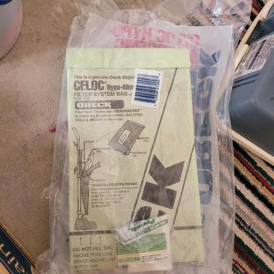 Oreck vacuum cleaner with bags