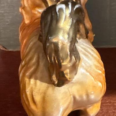 Vintage Ceramic Pekingese Dog Figurine