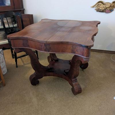 Lovely Mahogany Game/Side Table