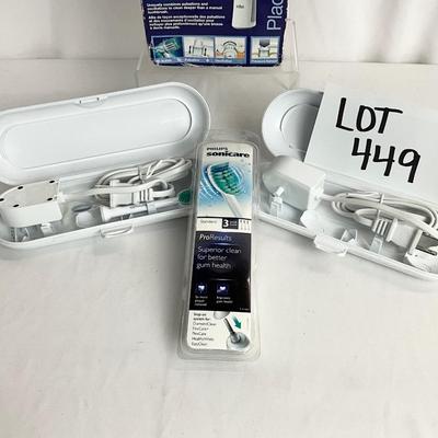 Lot B 449 Braun Electric Toothbrush Dental Lot