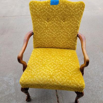 Mid century side chaiir