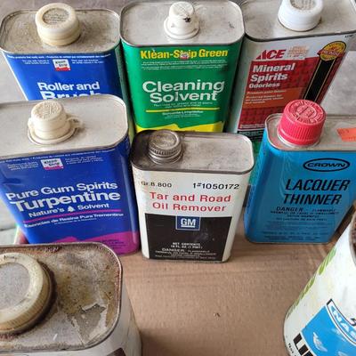 Painting and thinning supplies