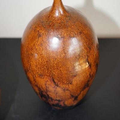 DOOR STUDIO POTTERY ATOMIC EXPERIMENTAL GLAZE -MEDIUM SIZE POTS