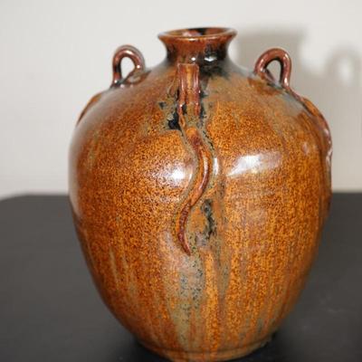 DOOR STUDIO POTTERY ATOMIC EXPERIMENTAL GLAZE -MEDIUM SIZE POTS