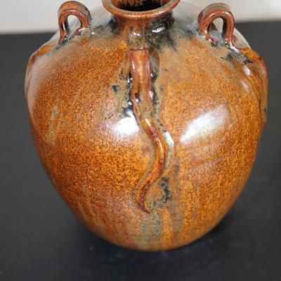 DOOR STUDIO POTTERY ATOMIC EXPERIMENTAL GLAZE -MEDIUM SIZE POTS