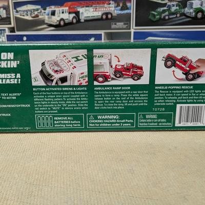 Hess Ambulance and Rescue Truck 2020 New in Box