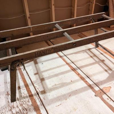 Antique Handy Washer Bench, Lowell Manufacturing Co.