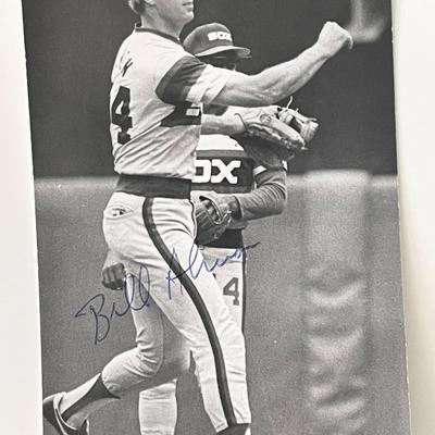 Chicago White Sox Bill Almon signed photo