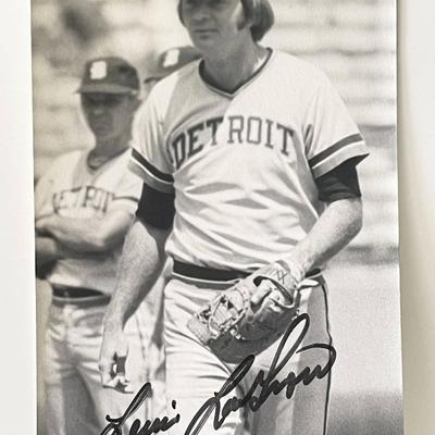 Detroit Tigers Lerrin Lagrow signed photo