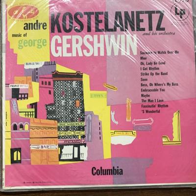 Andre Kostelanetz And His Orchestra ‎– Music Of George Gershwin – Album