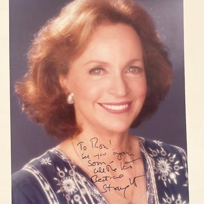 Beatrice Straight signed photo