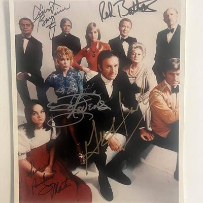 The Poseidon Adventure cast signed photo