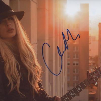 Orianthi signed photo