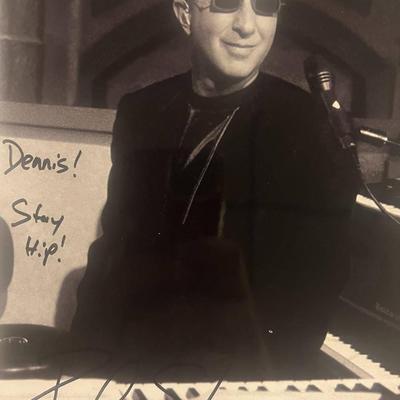 Paul Shaffer signed photo