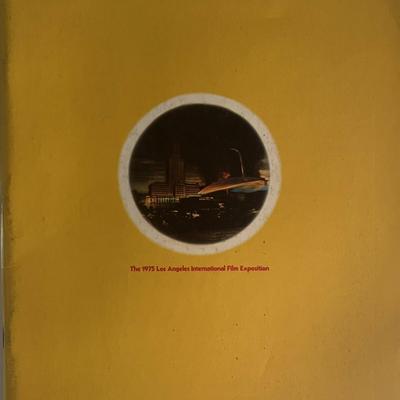1975 Los Angeles International Film Exposition official catalog. 
