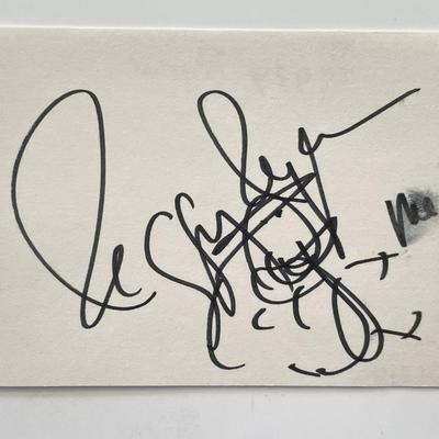 Peggy Ryan original signature cut