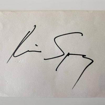 Kevin Spacey Signature Cut