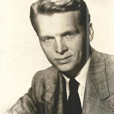 John Lund Signed Photo