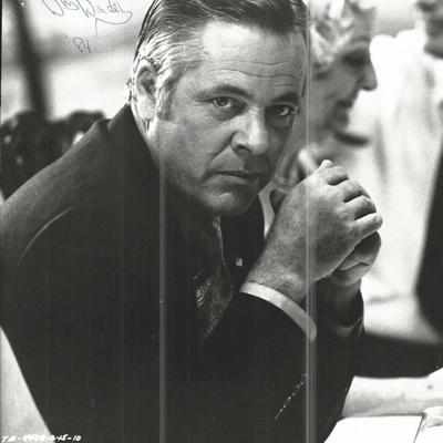 The Man William Windom Signed Movie Photo