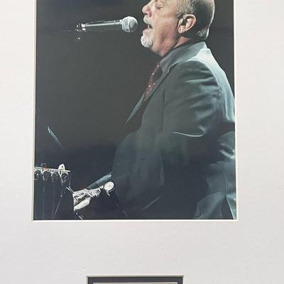 Billy Joel mounted photo
