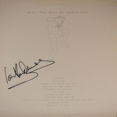 Jethro Tull signed The Best Of album