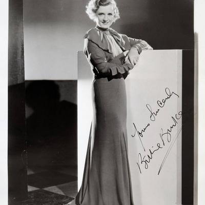 Wizard of Oz Billie Burke signed movie photo 