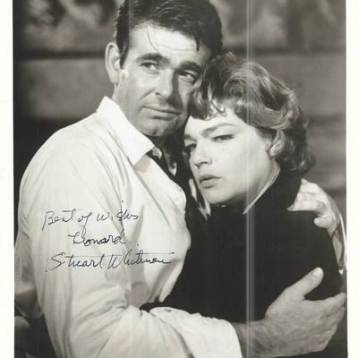 Stuart Whitman Signed Photo