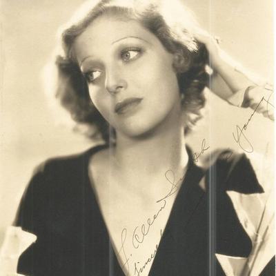 The Farmers Daughter Loretta Young Signed Photo