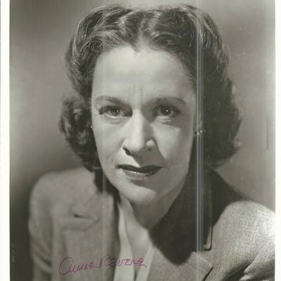 National Velvet Anne Revere Signed Photo