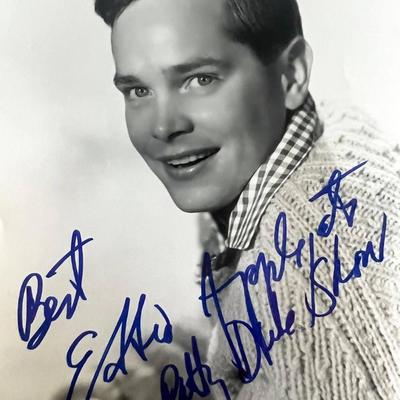 Eddie Applegate signed photo