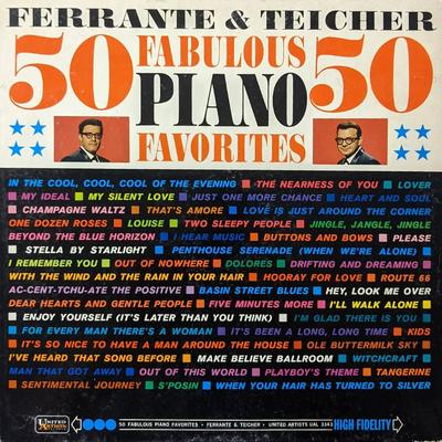 Ferrante And Teicher 50 Fabulous Piano Favorites Album