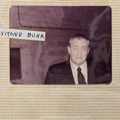 Raymond Burr Original Photo