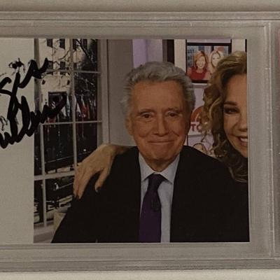 Regis Philbin signed photo-PSA