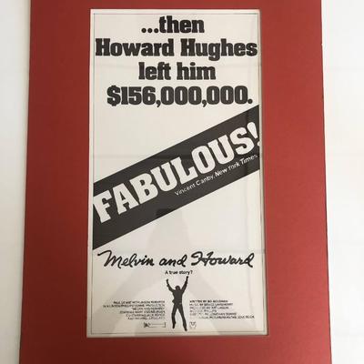 Melvin and Howard Movie Poster