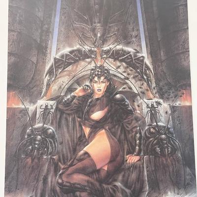Insect Queen Fantasy Art Print