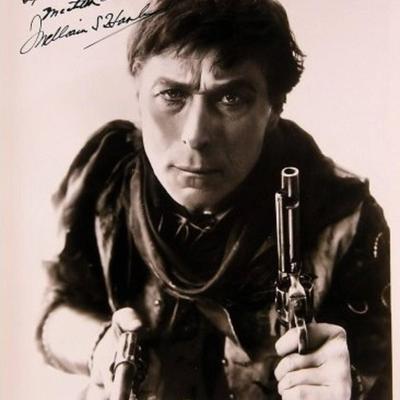 William S. Hart signed portrait photo 