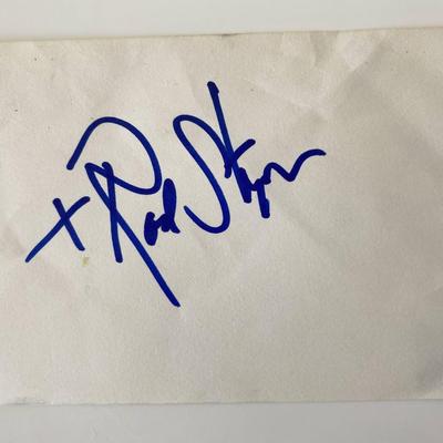 On The Waterfront Rod Steiger Signature Cut